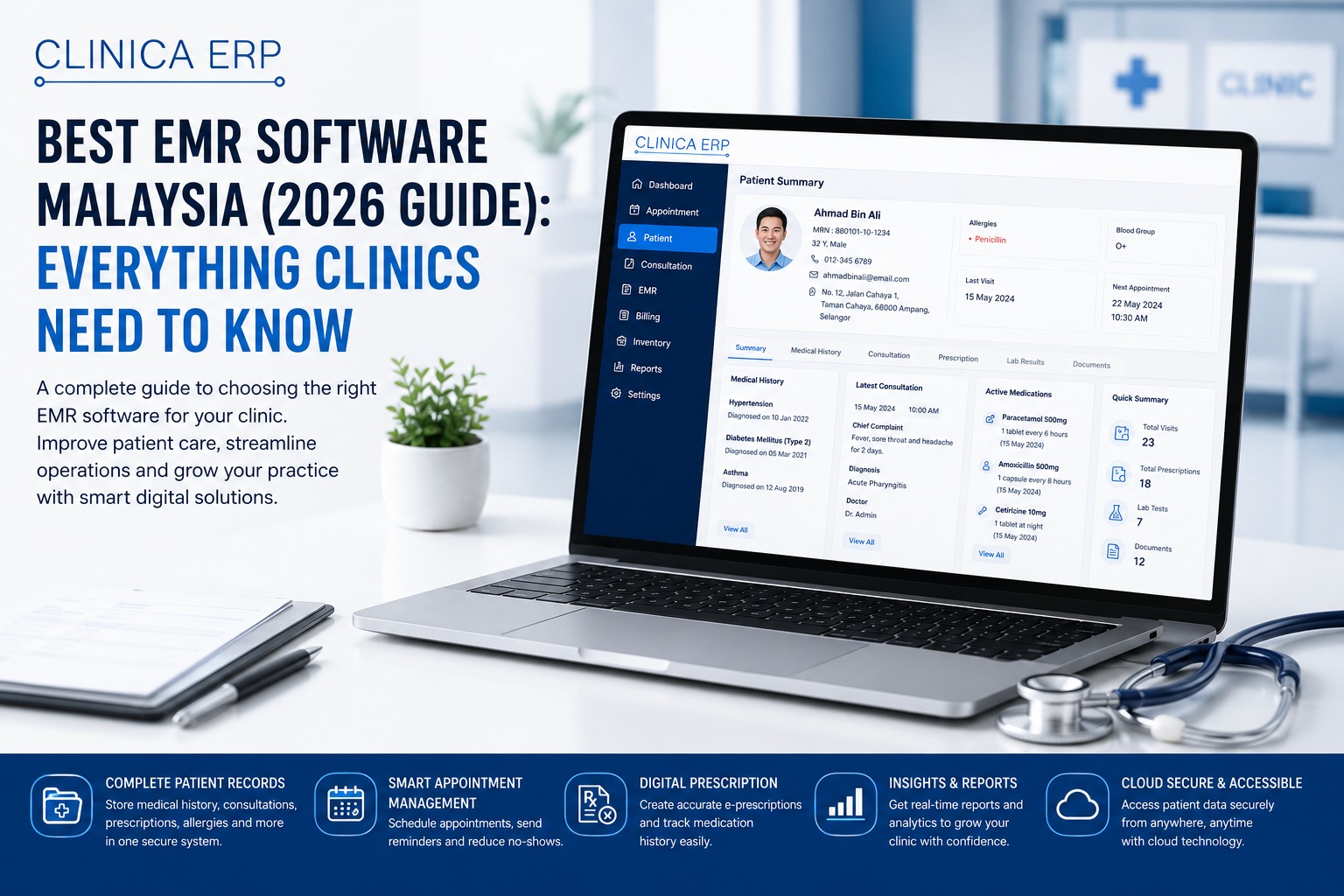 Best EMR Software Malaysia (2026 Guide): Everything Clinics Need to Know