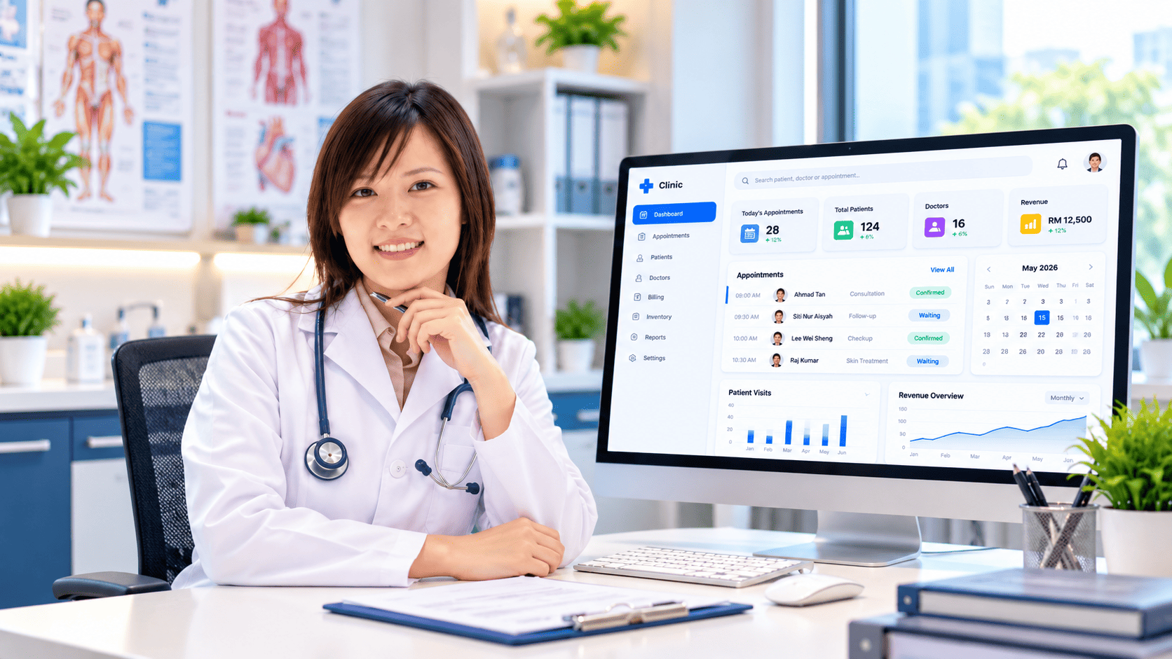CLINICA-ERp-Clinic Management Platform Malaysia --