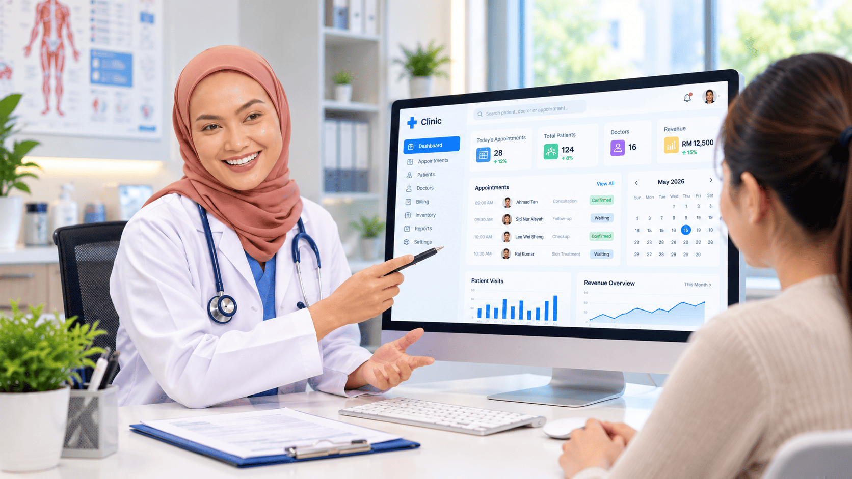 Clinic Management Platform Malaysia - CLINICA - ERP --