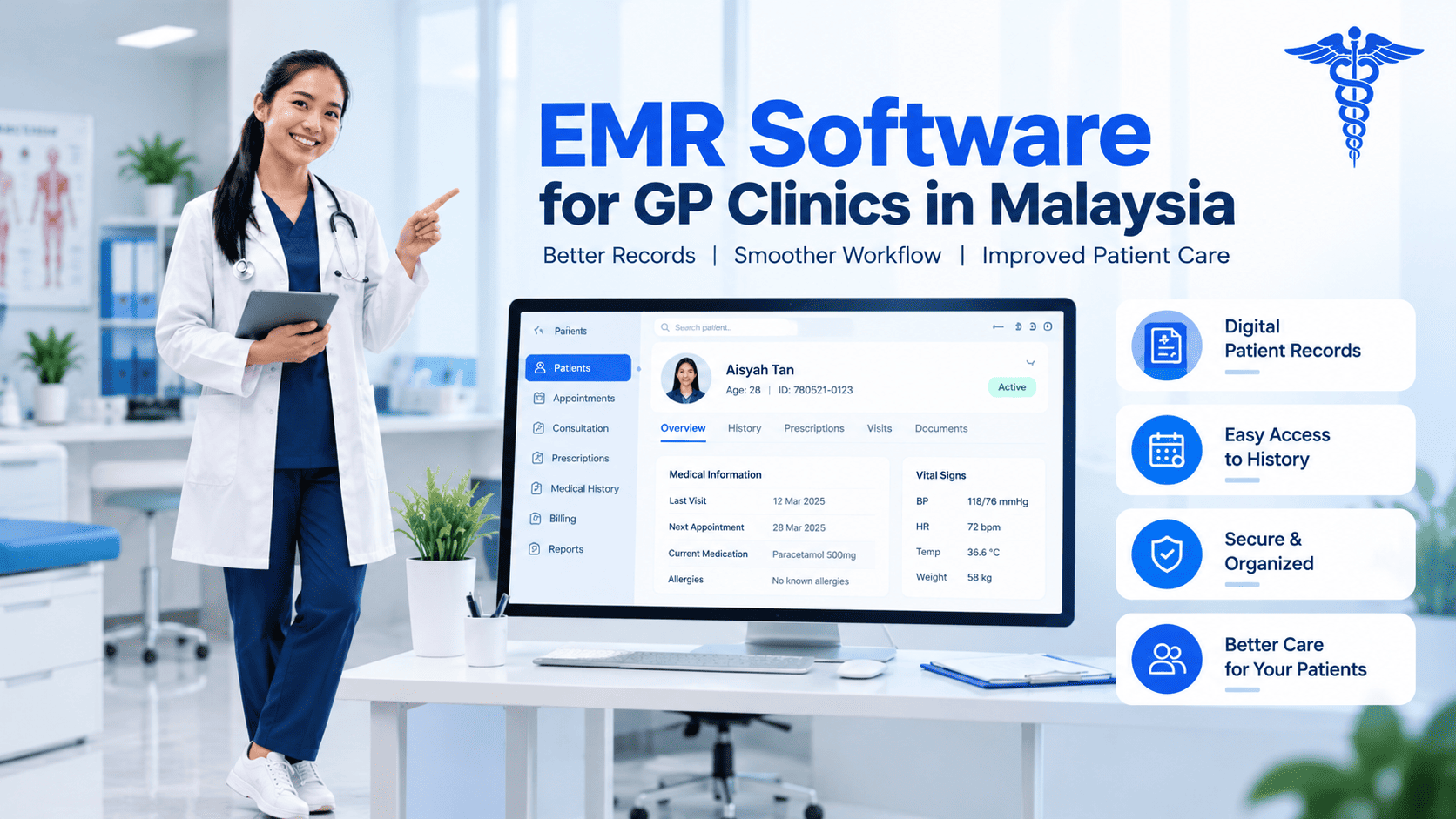 EMR Software in Malaysia- What GP Clinics Should Know Before Choosing a System